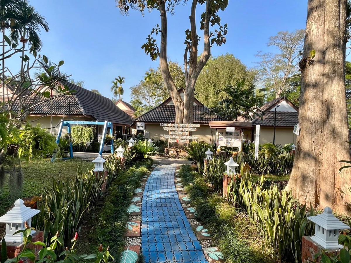 Chiangkhong Teak Garden Riverfront Onsen Hotel- Sha Extra Plus Chiang Khong Extérieur photo